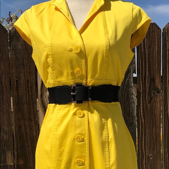 🚨Calvin Klein Yellow Dress🚨WEEK SALE 🚨 - Picture 3 of 7